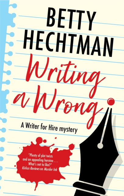 Book cover of: Writing a Wrong. By: Betty Hechtman