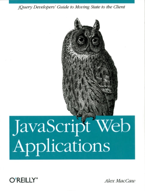 Book cover of: JavaScript Web Applications