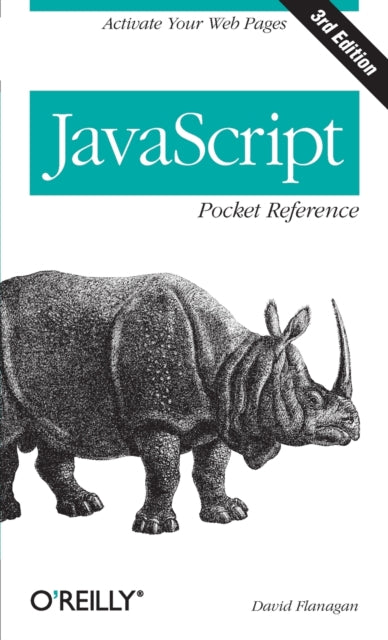 Book cover of: JavaScript Pocket Reference. By: David Flanagan