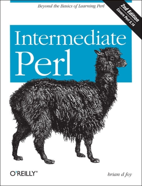 Book cover of: Intermediate Perl 2e. By: Randal L. Schwartz