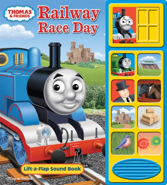 Thomas & Friends: Railway Race Day Lift-a-Flap Sound Book 9781450833172 Publications International Ltd. Staff