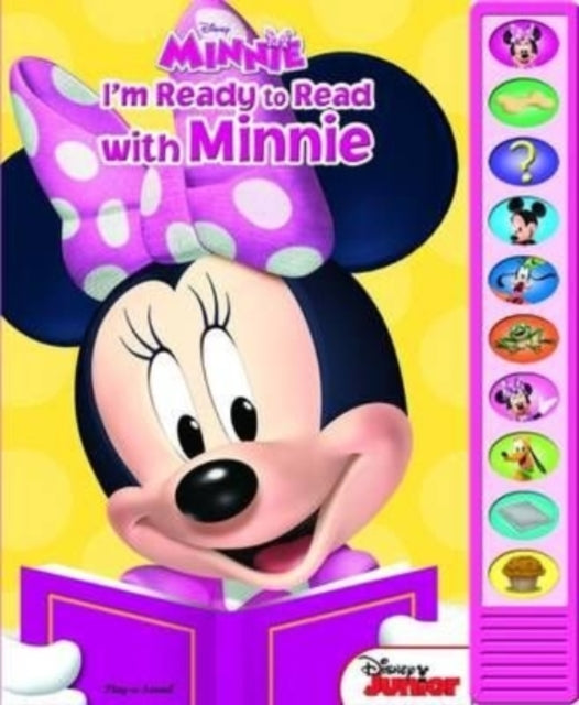Disney Junior Minnie: I'm Ready to Read with Minnie Sound Book 9781450862776 Publications International Ltd. Staff