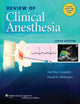Book cover of: Review of Clinical Anesthesia. By: Neil Roy Connelly