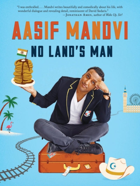 Book cover of: No Land`s Man. By: Aasif Mandvi