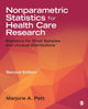 Book cover of: Nonparametric Statistics for Health Care Research