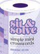 Book cover of: Sit & Solve Simple Mini Crosswords. By: Brooke Husic