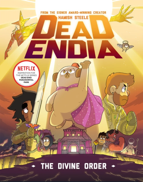 Book cover of: DeadEndia: The Divine Order. By: Hamish Steele