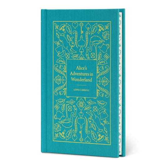 Book cover of: Alice’s Adventures in Wonderland. By: Lewis Carroll