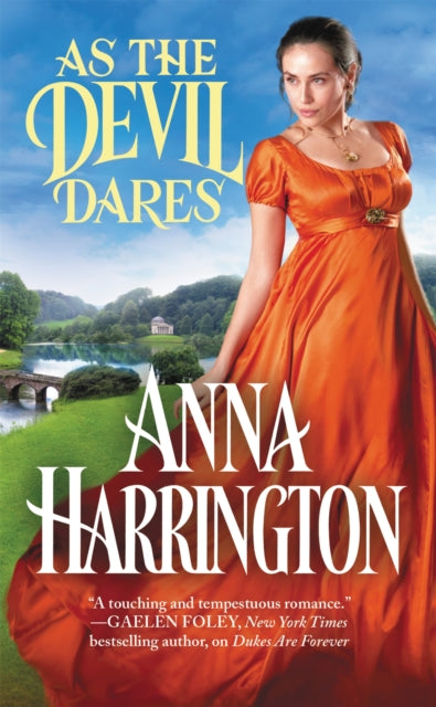 Book cover of: As the Devil Dares. By: Harrington, Anna (Romance fiction writer)