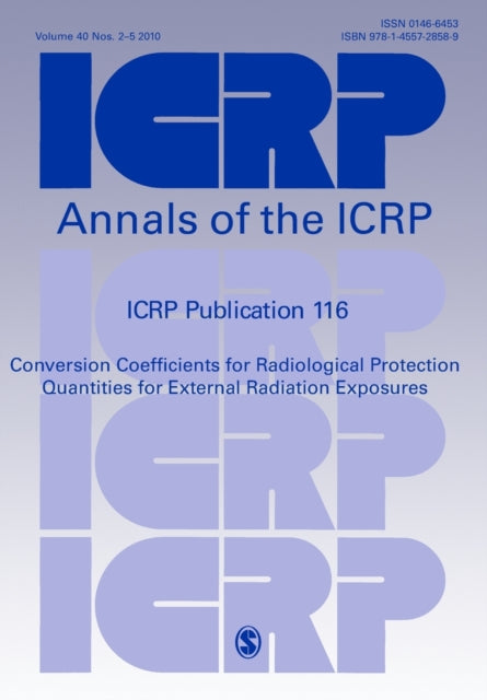 Book cover of: ICRP Publication 116. By: ICRP Staff