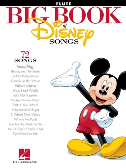 Book cover of: Big Book of Disney Songs