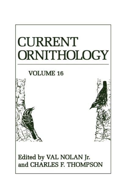 Book cover of: Current Ornithology. By: Val Nolan Jr.