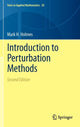 Book cover of: Introduction to Perturbation Methods. By: Mark H. Holmes