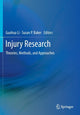 Book cover of: Injury Research. By: Guohua Li