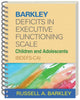 Book cover of: Barkley Deficits in Executive Functioning Scale--Children and Adolescents (BDEFS-CA), (Wire-Bound Paperback). By: Russell Barkley