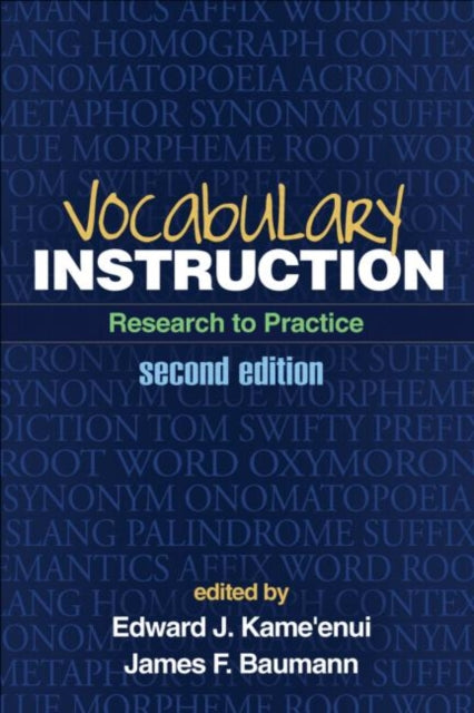 Book cover of: Vocabulary Instruction. By: Edward J. Kameenui