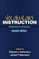 Book cover of: Vocabulary Instruction. By: Edward J. Kameenui