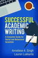 Book cover of: Successful Academic Writing. By: Anneliese A. Singh