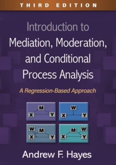 Book cover of: Introduction to Mediation, Moderation, and Conditional Process Analysis, Third Edition. By: Andrew F. Hayes