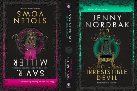 Book cover of: Stolen Vows & Irresistible Devil. By: Sav R. Miller