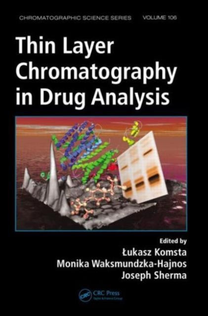 Book cover of: Thin Layer Chromatography in Drug Analysis. By: Lukasz Komsta