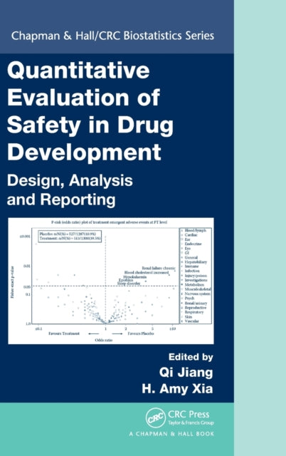Book cover of: Quantitative Evaluation of Safety in Drug Development. By: Jiang, Qi (Biostatistician)