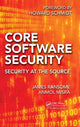Book cover of: Core Software Security. By: James F. Ransome