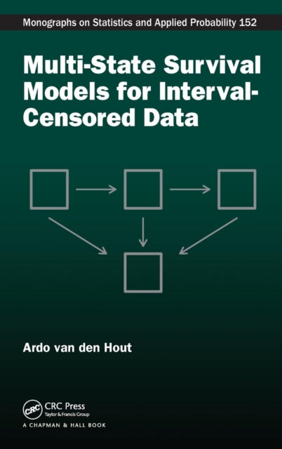 Book cover of: Multi-State Survival Models for Interval-Censored Data. By: Ardo van den Hout
