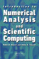 Book cover of: Introduction to Numerical Analysis and Scientific Computing. By: Nabil Nassif