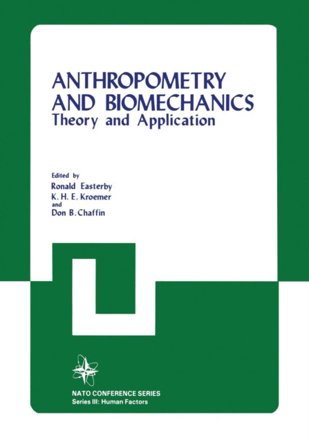 Book cover of: Anthropometry and Biomechanics. By: Ronald Easterby