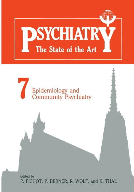 Book cover of: Epidemiology and Community Psychiatry. By: P. Pichot