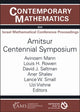 Book cover of: Amitsur Centennial Symposium. By: Avinoam Mann