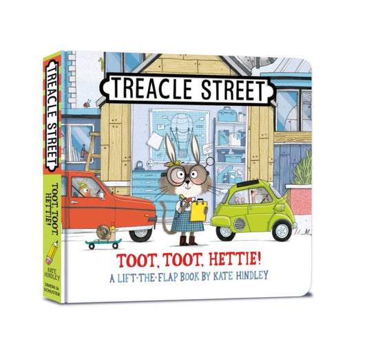 Book cover of: Toot, Toot, Hettie!. By: Kate Hindley