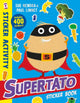 Book cover of: Supertato Sticker Book. By: Sue Hendra