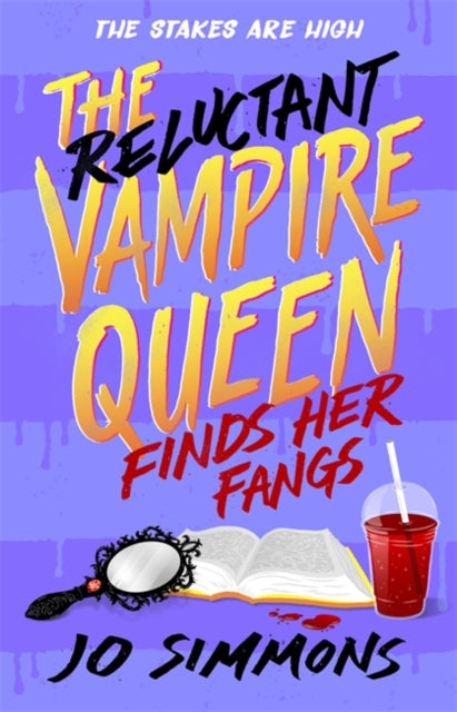 Book cover of: Reluctant Vampire Queen Finds Her Fangs (The Reluctant Vampire Queen 3). By: Jo Simmons