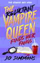 Book cover of: Reluctant Vampire Queen Finds Her Fangs (The Reluctant Vampire Queen 3). By: Jo Simmons