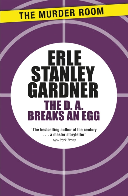 Book cover of: D.A. Breaks an Egg. By: Erle Stanley Gardner