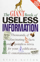 Book cover of: Giant Book Of Useless Information (updated). By: None