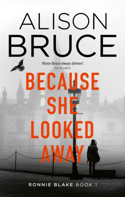 Book cover of: Because She Looked Away. By: Alison Bruce