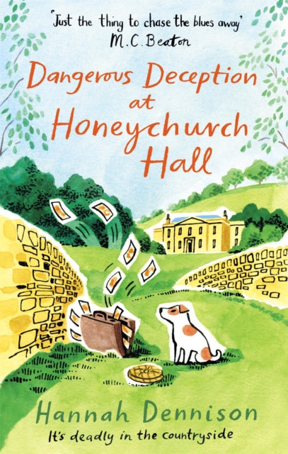 Book cover of: Dangerous Deception at Honeychurch Hall. By: Hannah Dennison