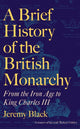 Book cover of: Brief History of the British Monarchy. By: Jeremy Black