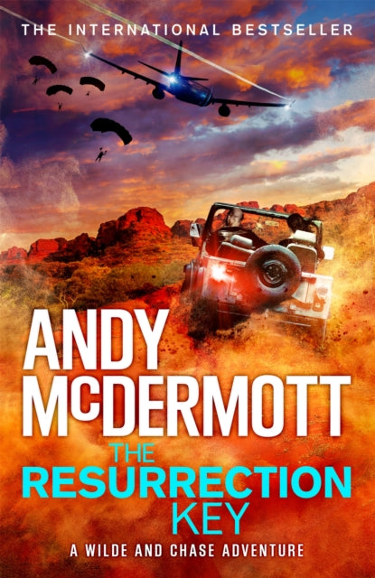 Book cover of: Resurrection Key (Wilde/Chase 15). By: Andy McDermott