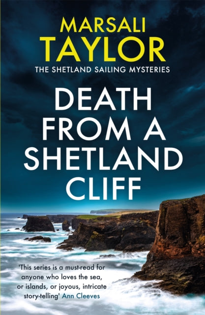 Book cover of: Death from a Shetland Cliff. By: Marsali Taylor