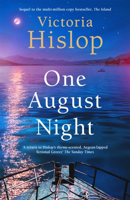 Book cover of: One August Night. By: Victoria Hislop