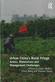 Book cover of: Urban China's Rural Fringe. By: Giulio Verdini