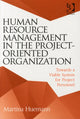 Book cover of: Human Resource Management in the Project-Oriented Organization. By: Martina Huemann