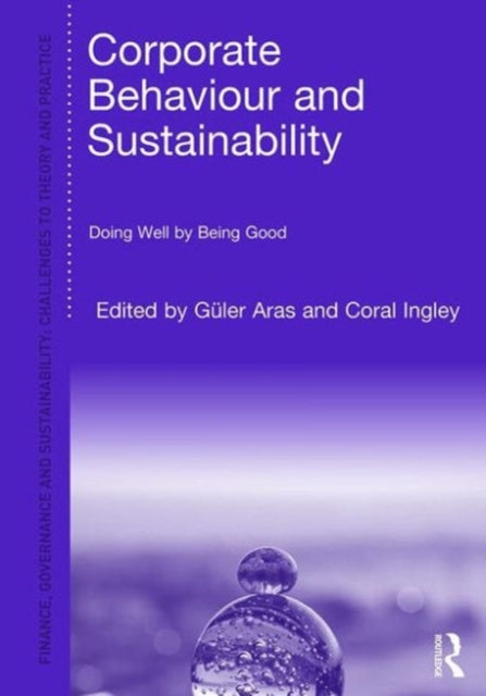 Book cover of: Corporate Behavior and Sustainability. By: Coral Ingley