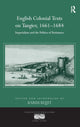 Book cover of: English Colonial Texts on Tangier, 1661-1684. By: Karim Bejjit