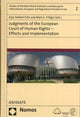 Book cover of: Judgments of the European Court of Human Rights - Effects and Implementation. By: Anja Seibert-Fohr