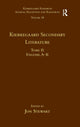 Book cover of: Volume 18, Tome II: Kierkegaard Secondary Literature. By: Jon Stewart